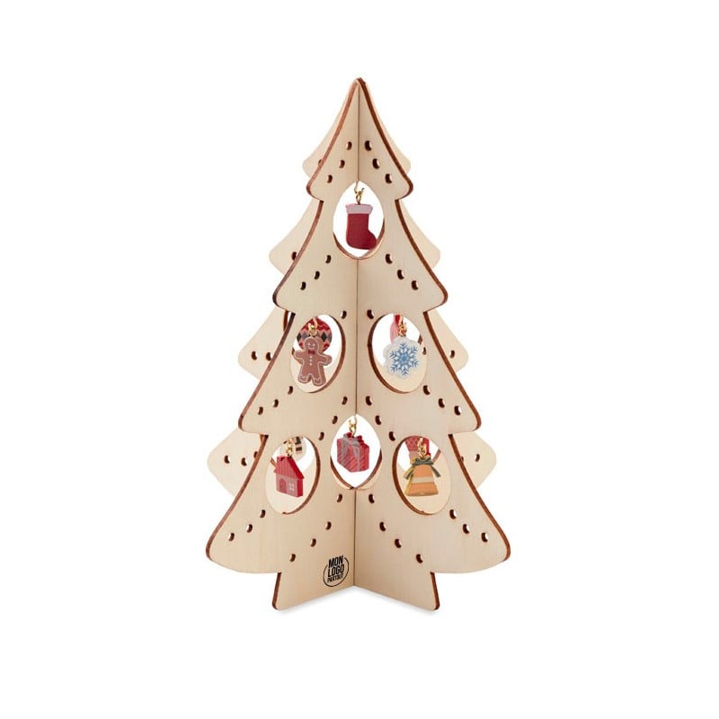 Sapin de Noël publicitaire...
