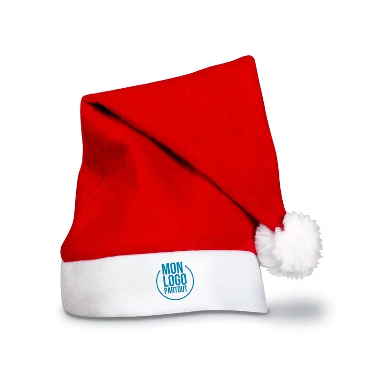 Bonnet de père Noël publicitaire Bono 