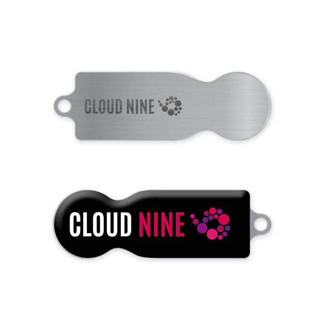Porte-clé jeton personnalisable Shopping Coin