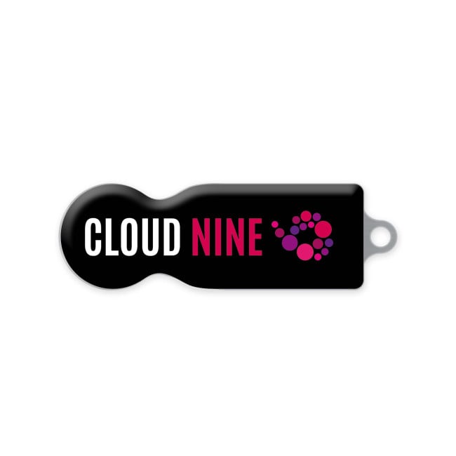 Porte-clé jeton personnalisable Shopping Coin