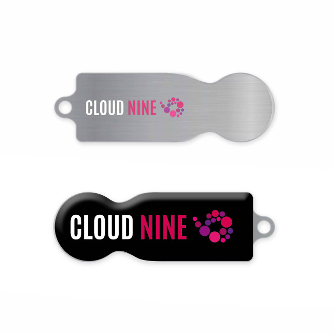 Porte-clé jeton personnalisable Shopping Coin