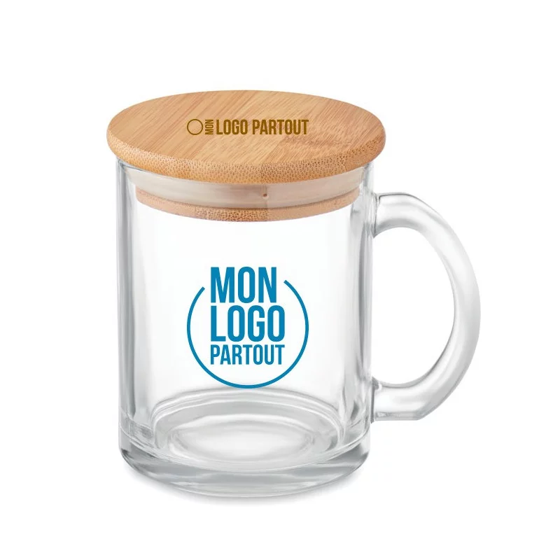 Mug en verre recyclé Celestial 300 ml 