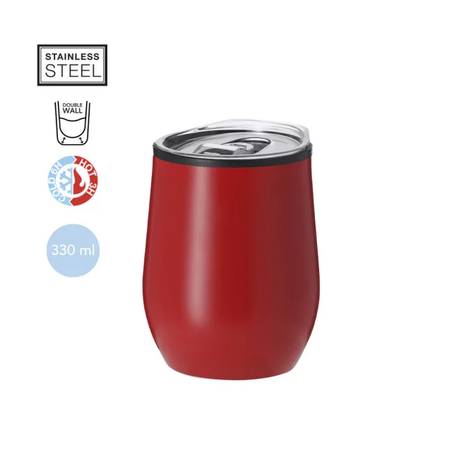 Mug isotherme personnalisé Hanley 330 ml 