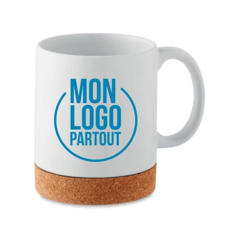 Mug en céramique et liège Karoo 280 ml 