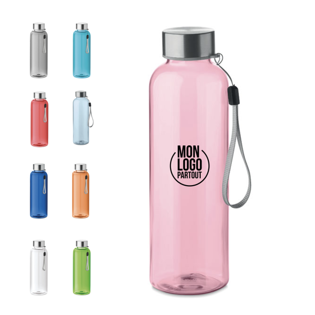 Bouteille publicitaire en RPET UTAH 500 ml 