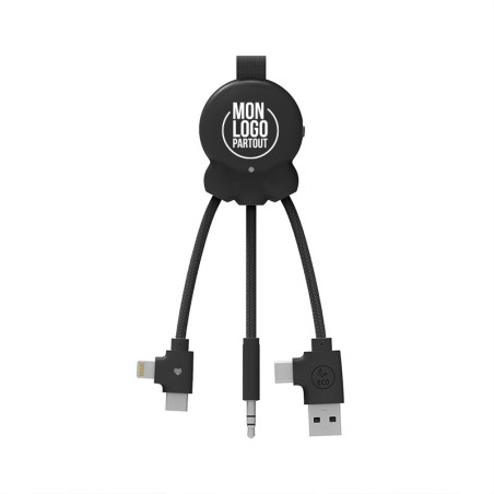 Câble de recharge personnalisé Octopus BT Xoopar ® 