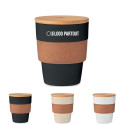 Gobelet avec couvercle en bambou Galao 300 ml 
