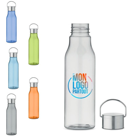 Bouteille personnalisée en Rpet Vernal 600 ml 