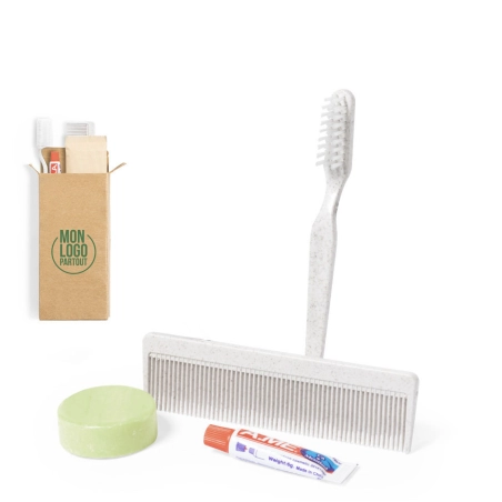 Kit de voyage publicitaire Care 