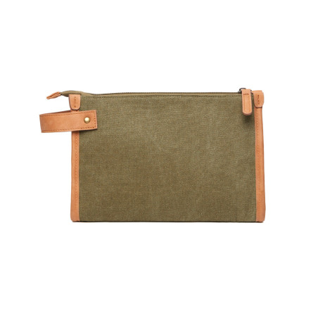 Trousse de toilette personnalisée en toile VINGA Bosler 