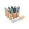 Jeu de quilles scandinaves personnalisables 