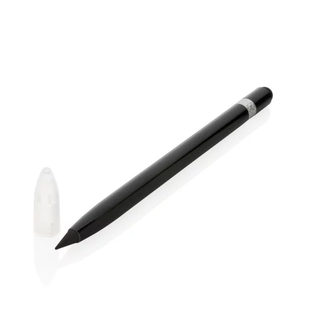 Crayon infini publicitaire en aluminium avec gomme
