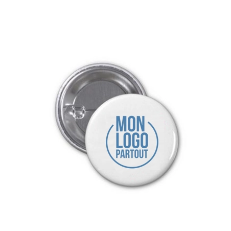 Badge publicitaire rond Ø 25mm 