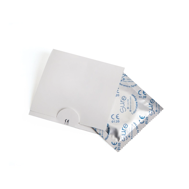 Préservatif personnalisé dans une pochette Safe