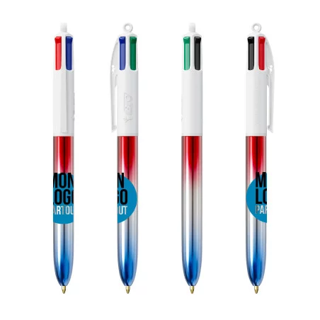 Stylo BIC ® 4 Couleurs Flags Collection 