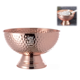 Seau à champagne cuivré...