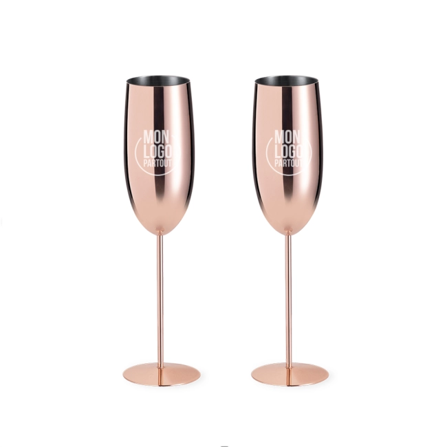 Flûtes à champagne Gagax 270 ml x2 