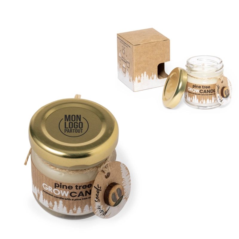 Bougie personnalisable Lisa 