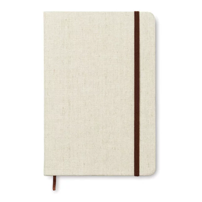 Carnet A5 Publicitaire Toile Ligné