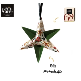 Étoile de Noël publicitaire...