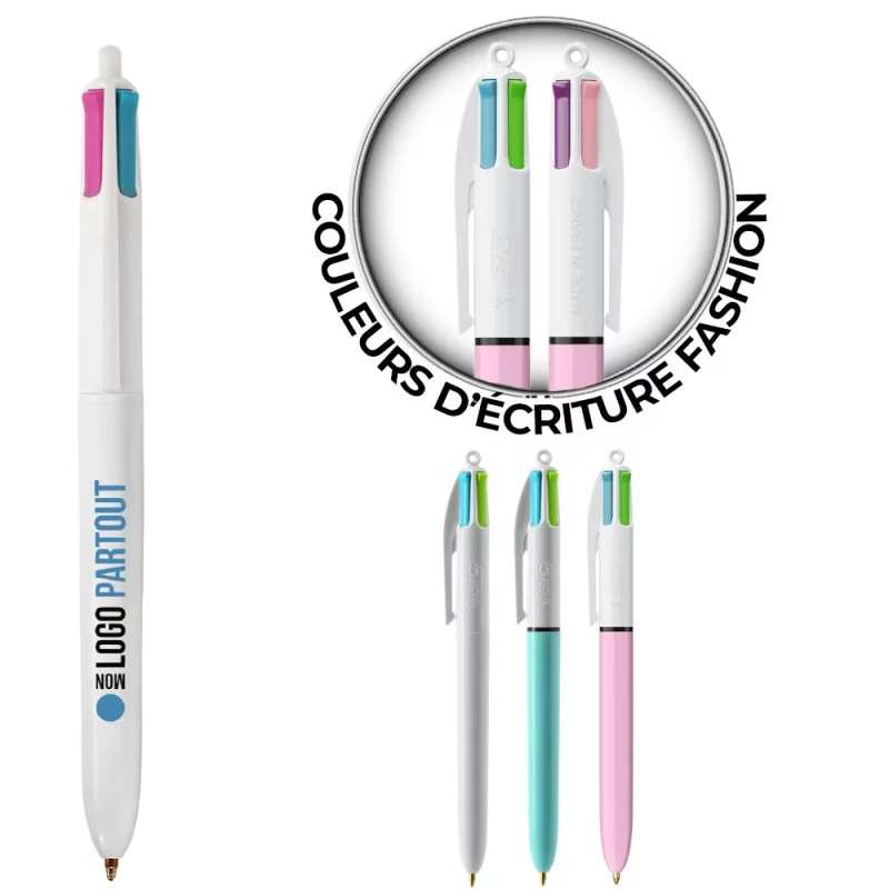 Stylo BIC ® 4 Couleurs Fashion - couv