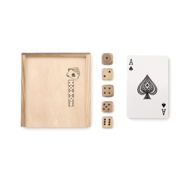 Coffret Dés et cartes à jouer VEGAS 