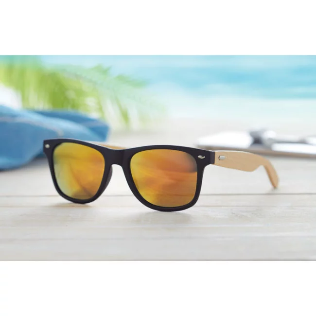 Lunettes de soleil Vintage en bambou 
