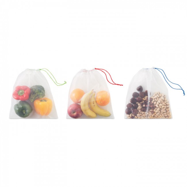 Set de sacs alimentaires réutilisables Veggie 