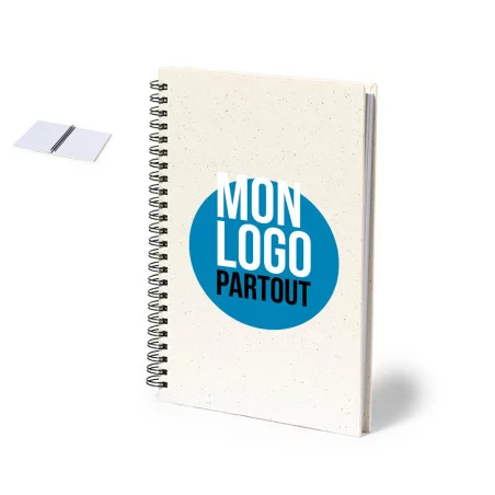 Cahier personnalisé à spirale Hantiz 