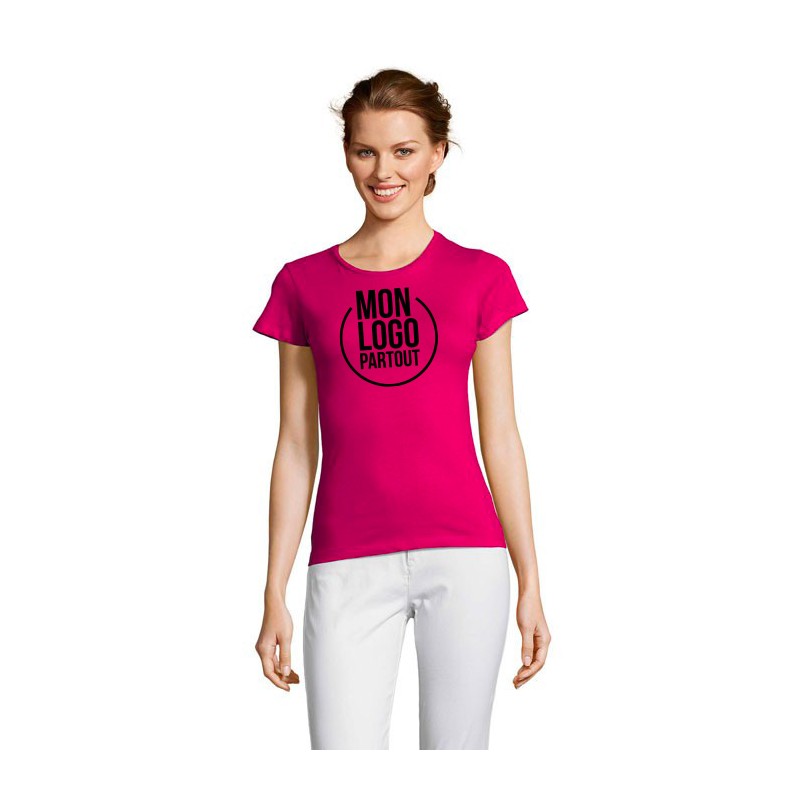 T-shirt Publicitaire femme Miss 