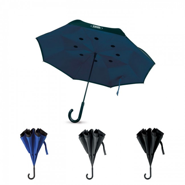 Parapluie Publicitaire à Ouverture Réversible 