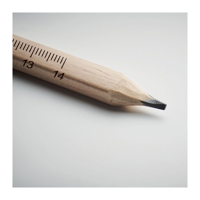 Crayon de charpentier ou menuisier publicitaire personnalisé
