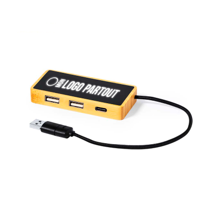 Hub USB publicitaire Ginger 