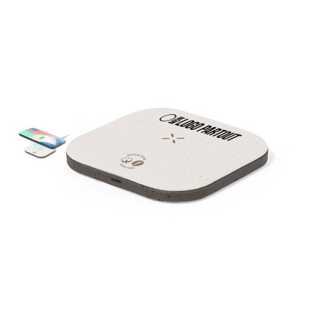 Chargeur publicitaire en cosse de café Griffin 