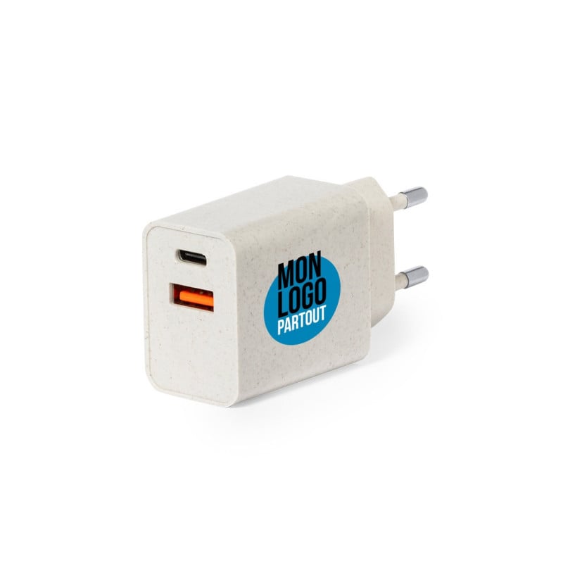 Chargeur USB publicitaire...
