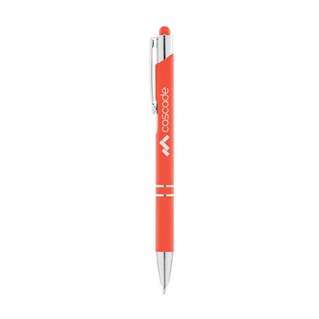Stylo promotionnel Crosby soft Touch stylet clip personnalisable Stylo promotionnel Crosby soft Touch stylet clip personnalisable - Orange 2026