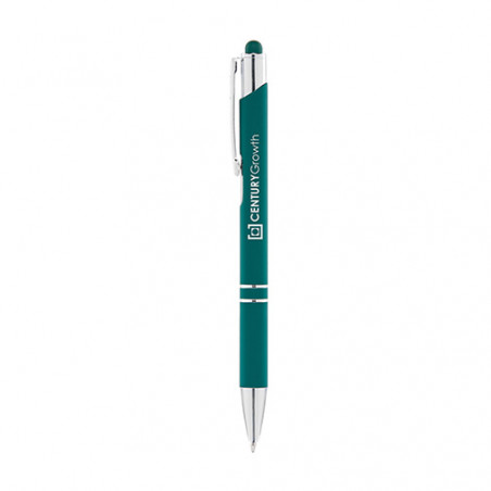 Stylo promotionnel Crosby soft Touch stylet clip personnalisable Stylo promotionnel Crosby soft Touch stylet clip personnalisable - Vert 7729