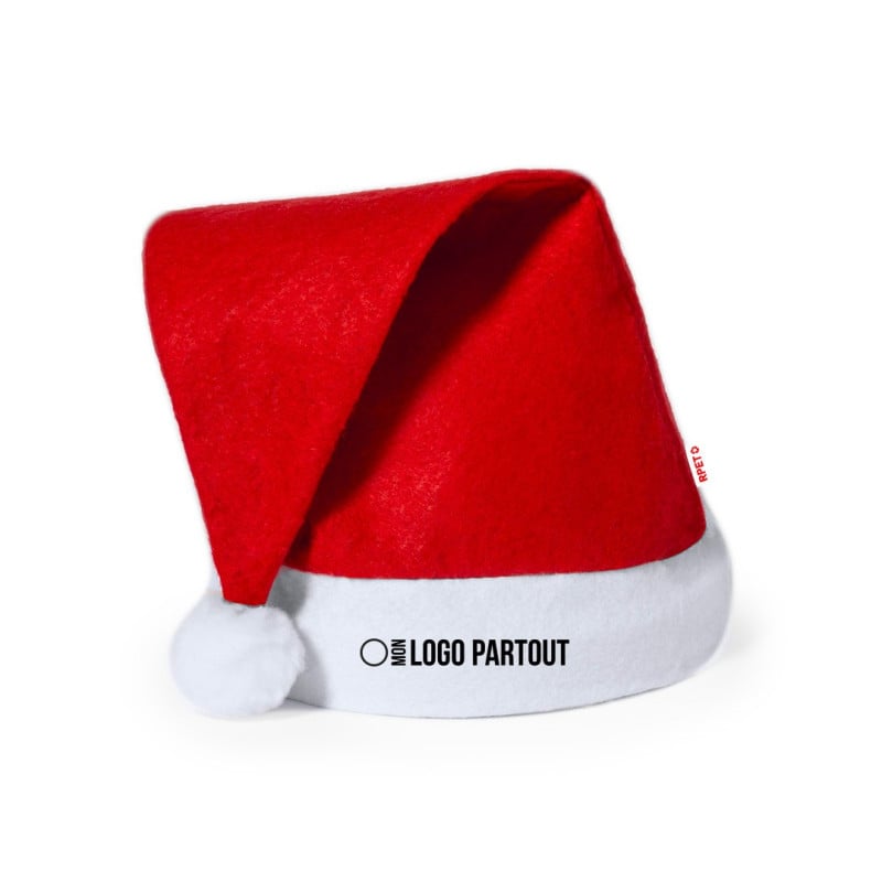 Bonnet de papa Noël en Rpet Coyfel 