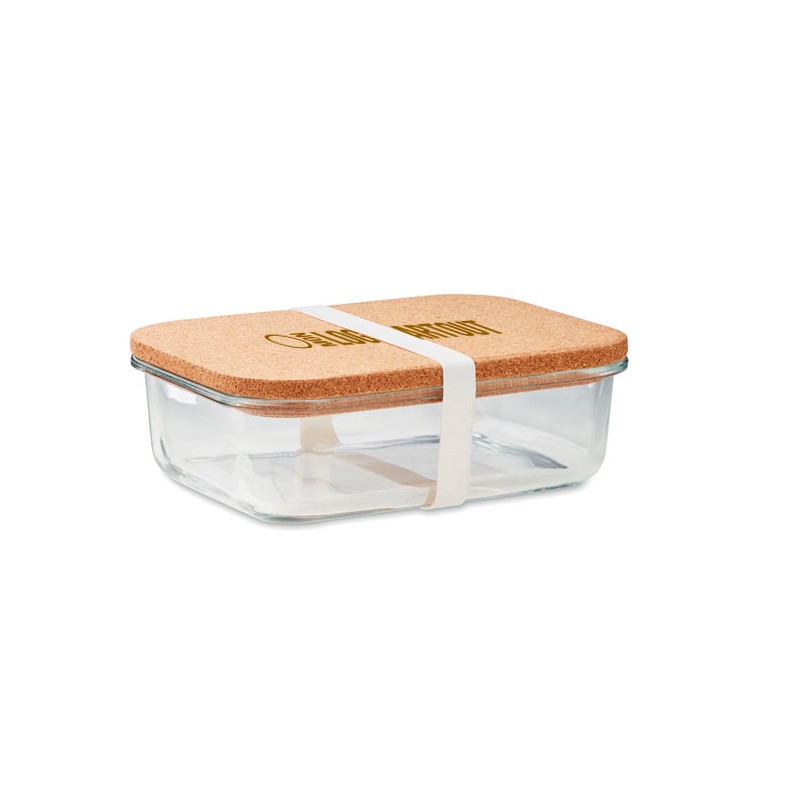 Lunch box personnalisée en verre Canoa 