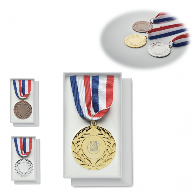 Médaille en fer personnalisable Winner 