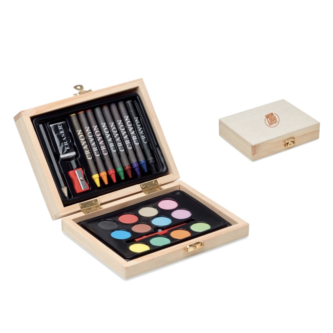 Coffret peinture et crayons artist