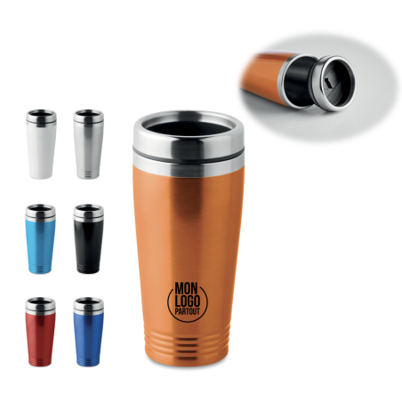 Tasse publicitaire double paroi Rodeo 400 ml 