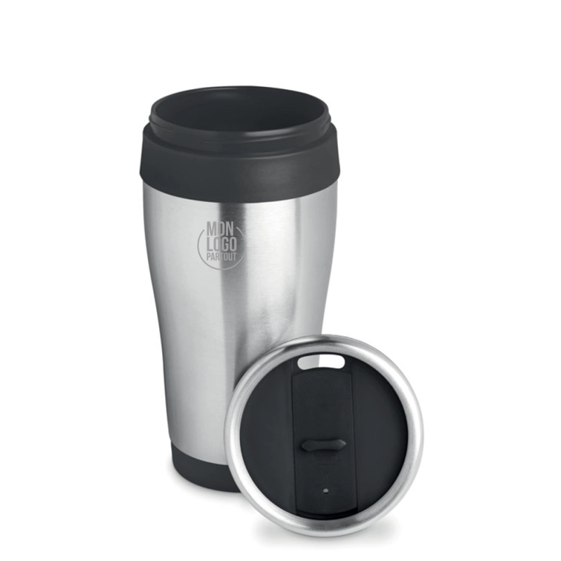 Gobelet isotherme en acier Tram 455 ml 