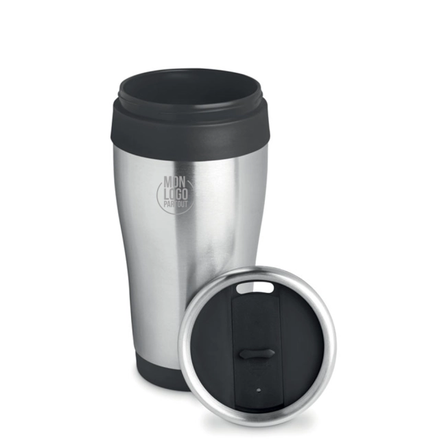 Gobelet isotherme en acier Tram 455 ml 
