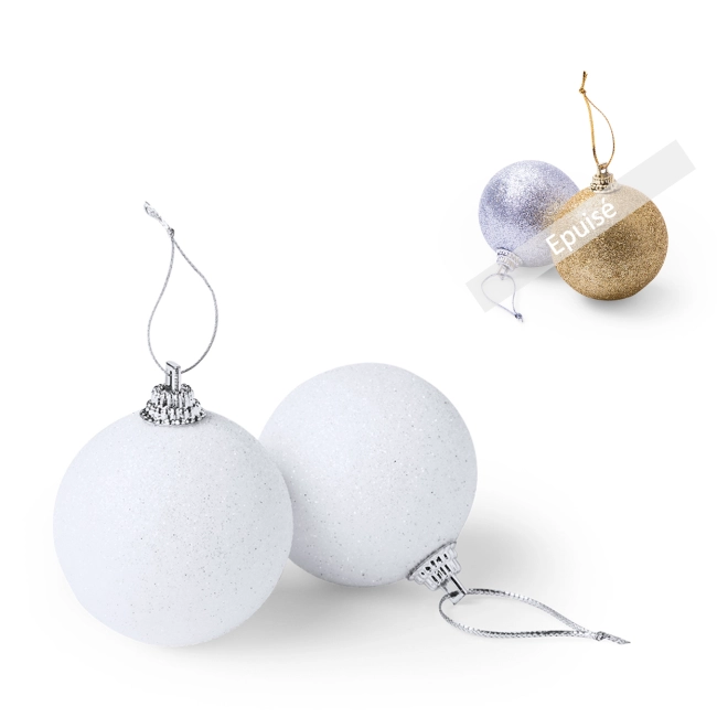 Set de boules de Noël Yenkit 