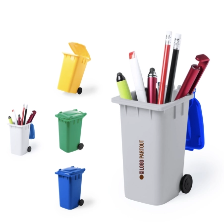 Pot à Stylos Poubelle 