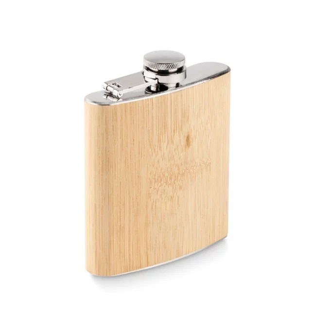 Flasque personnalisable en bambou Hiphip