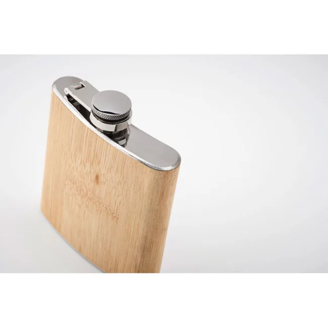 Flasque personnalisable en bambou Hiphip