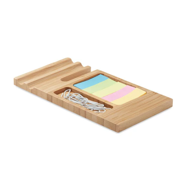 Organisateur de bureau en bambou Trevis