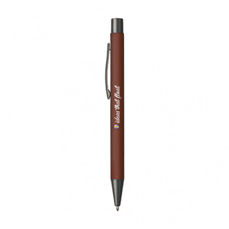 Stylo Publicitaire Bowie Soft-touch Stylo Publicitaire Bowie Soft-touch - Marron 483